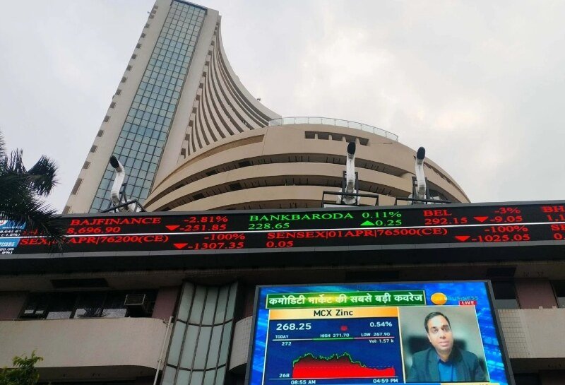 बाजार में गिरावट, सेंसेक्स लुढ़का, निफ्टी फिसला 24,200 के नीचे