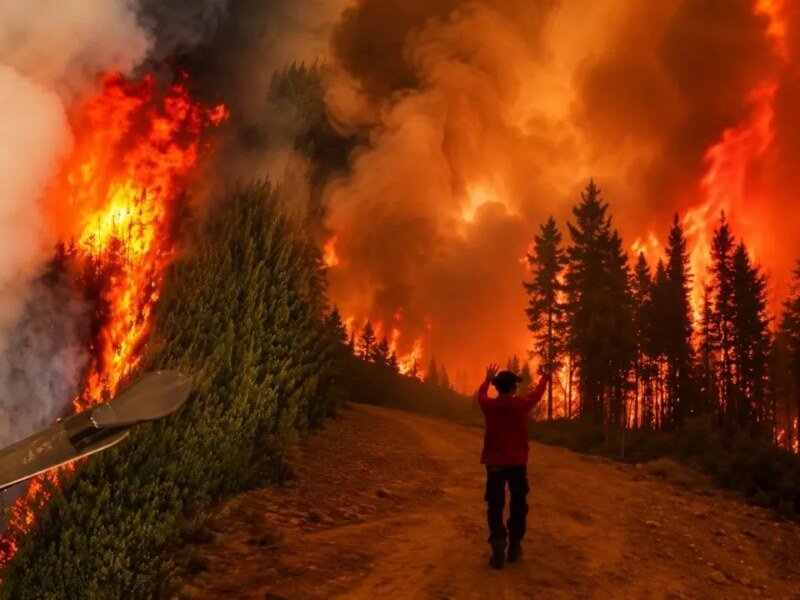 Canada Wildfire: कनाडा में आग का तांडव, 850 से ज्यादा जगहों पर भड़की वाइल्डफायर; हजारों घर खाक