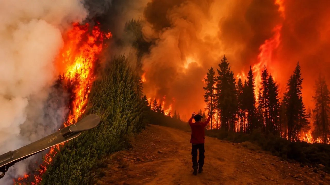 Canada Wildfire: कनाडा में आग का तांडव, 850 से ज्यादा जगहों पर भड़की वाइल्डफायर; हजारों घर खाक 1 fir
