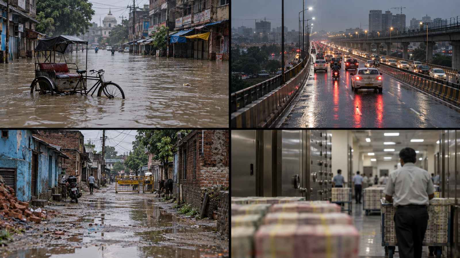 आज की हिंदी खबरें 12 सितंबर 2026 बारिश बाढ़ दिल्ली यूपी बिहार