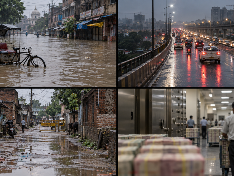 आज की हिंदी खबरें: 20 राज्यों में बारिश अलर्ट, यूपी में बाढ़, बिहार हत्याकांड, हरिश रावत का इस्तीफा