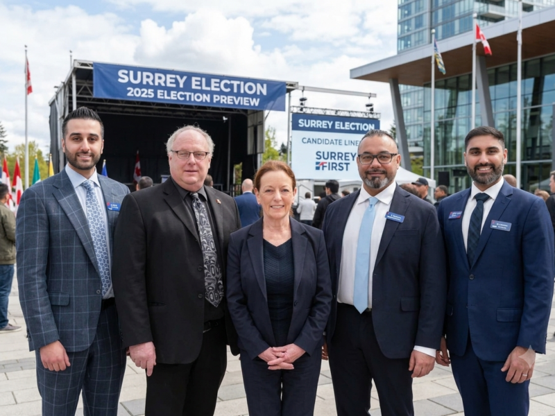 Surrey Election 2026: सरे नगरपालिका चुनाव 2026: मेयर पद के लिए सात उम्मीदवार, 17 अक्टूबर को मतदान